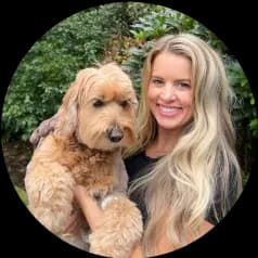 Leah uses Potty Plant as an outdoor dog toilet