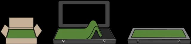 100% Australian Real Grass Pet Loo